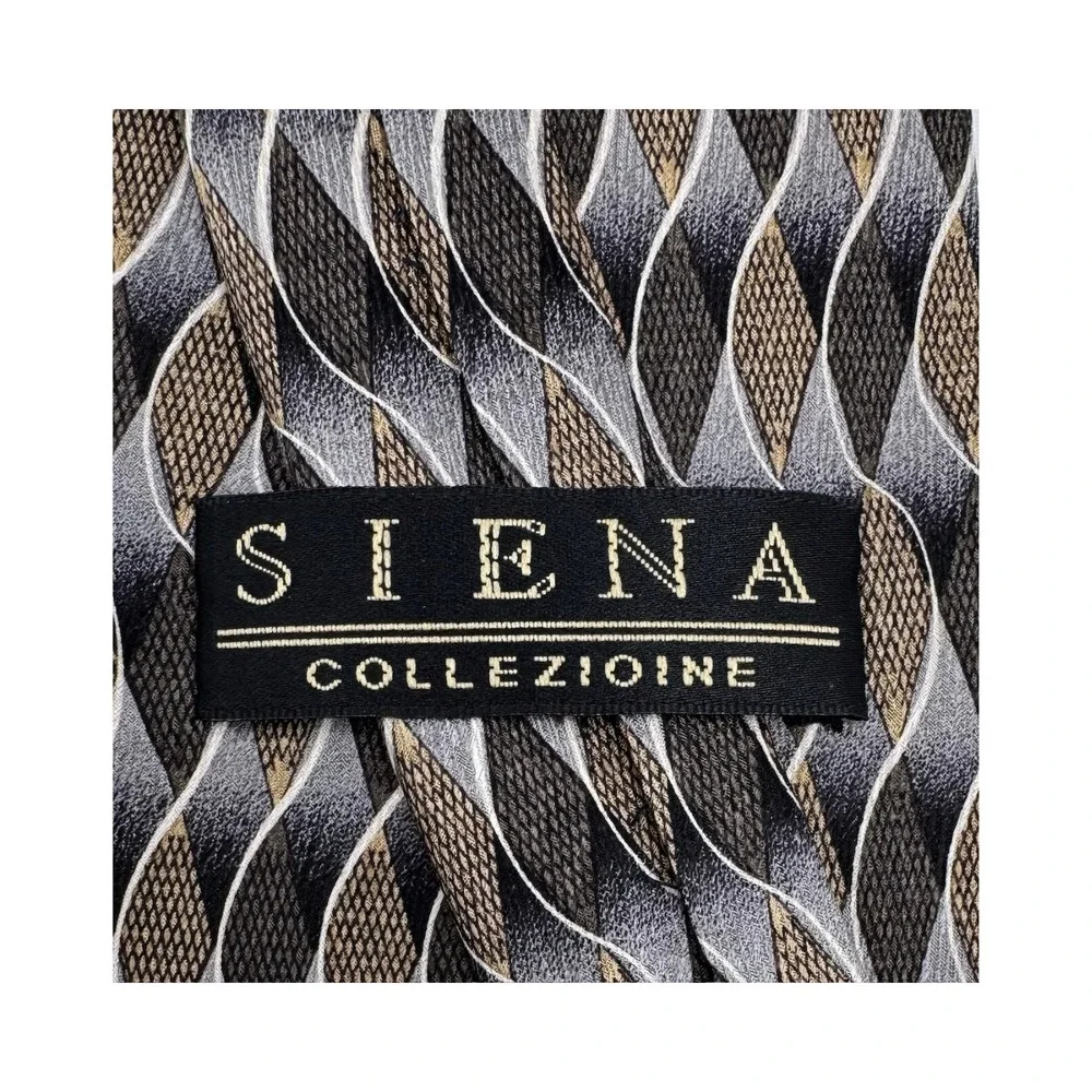Siena Collezioine Neck Tie Men 100% Silk 59.5